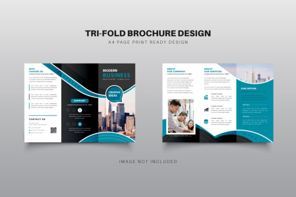 Download Trifold Brochure Print Template - Old Collection