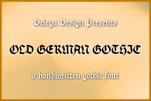 Download Old German Gothic - Premium Resources
