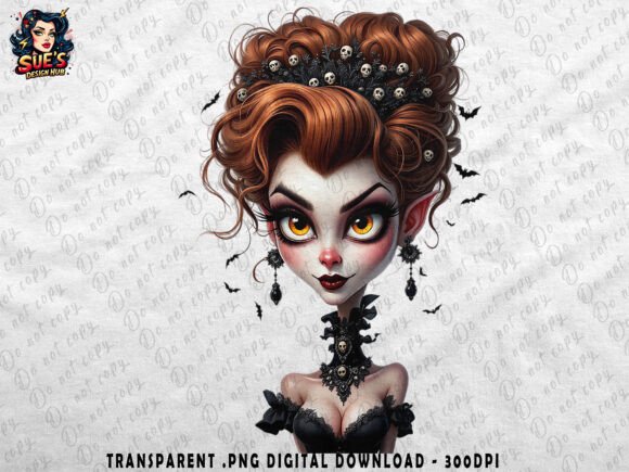 Download Gothic Enchantress Queen – Dark Elegance - Premium Bundle